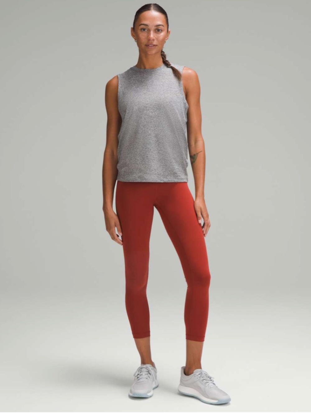Lululemon Wunder Train High-Rise Tight 25" Terra Orange